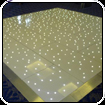 White Starlit dance floor