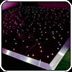 Black Starlit dance floor
